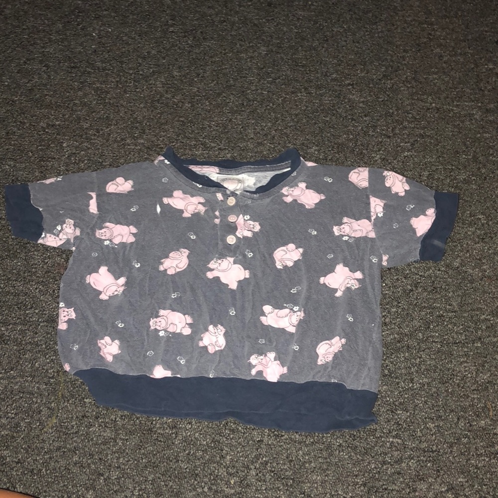 Pigs pyjama top